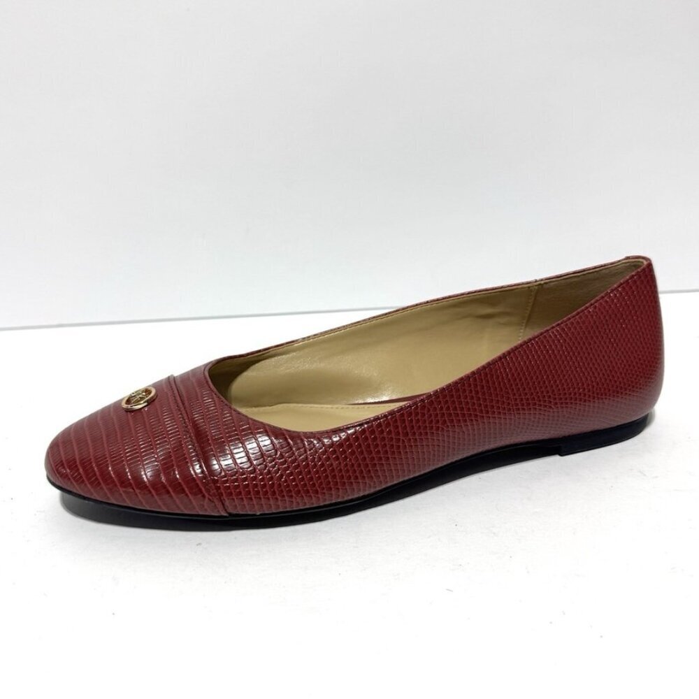 Michael Kors Womens Fulton Ballet Flats Red Size 7M
